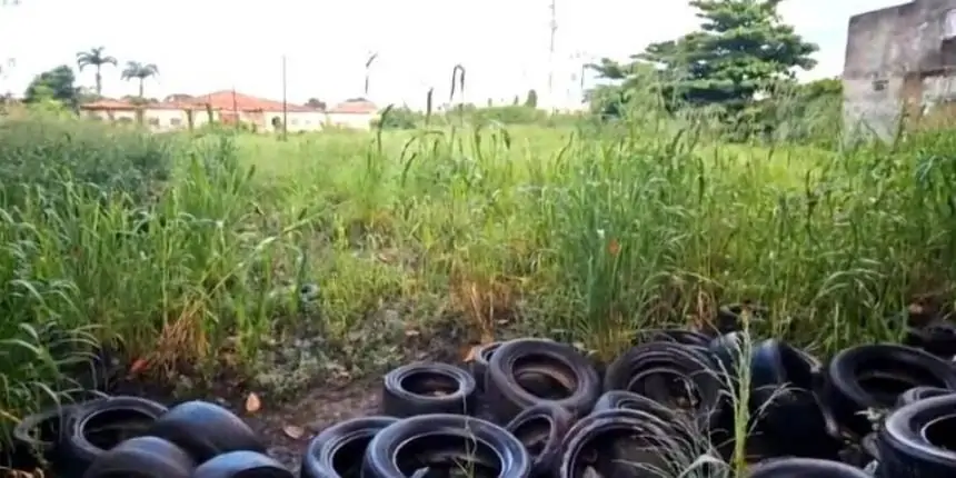 Descarte irregular de pneus preocupa no Maranhão