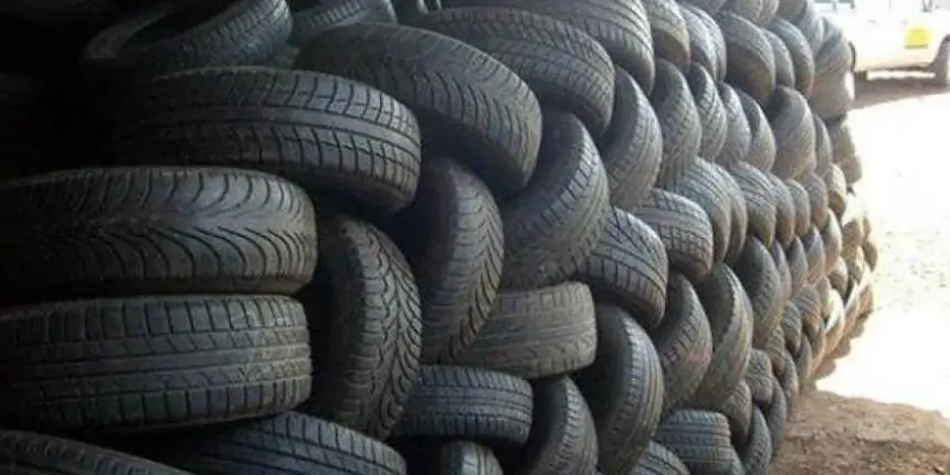 Pelo menos 500 pneus usados são recolhidos por mês em Porto Real/RJ